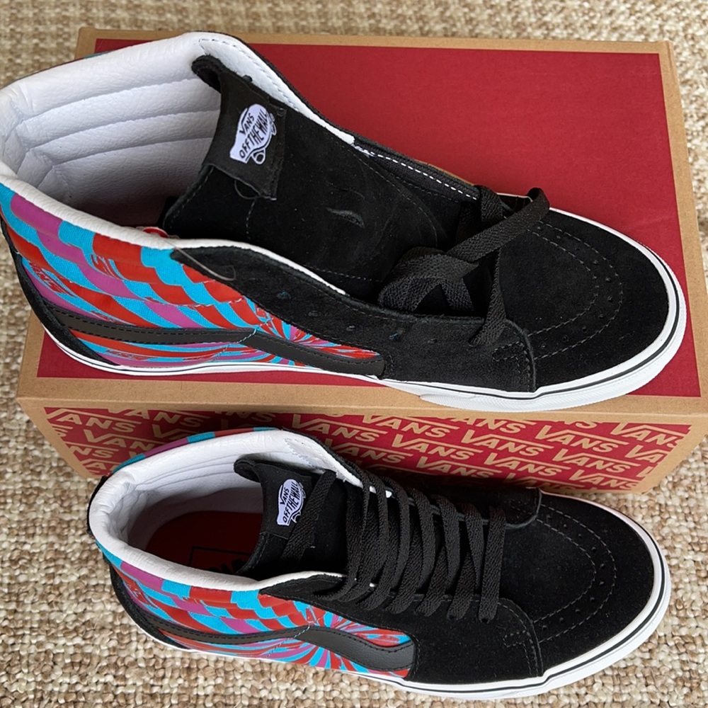 Vans Sk8-Hi Retro Mart Black/True White WMNS - Picture 3 of 16